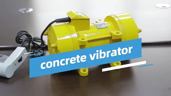 Concrete Vibrator Motors Vibrator Vibrating Zw Attached Type Table Equipment