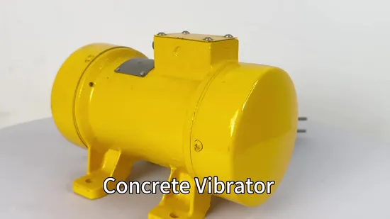Vibrating Table Machine for Concrete Motor Mould Pavers